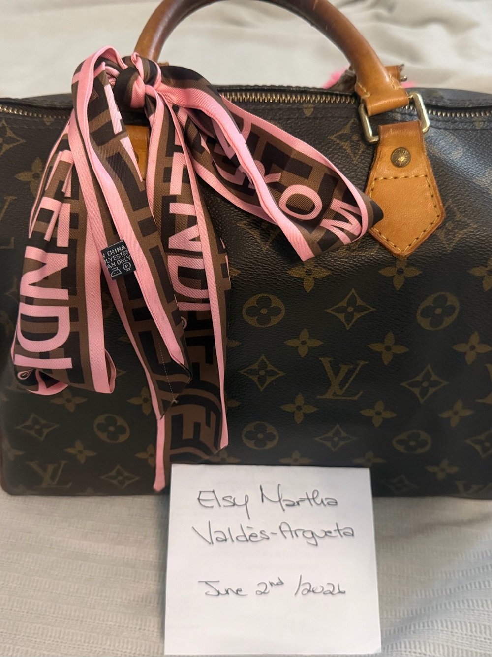 Louis Vuitton Brown Monogram Speedy 30